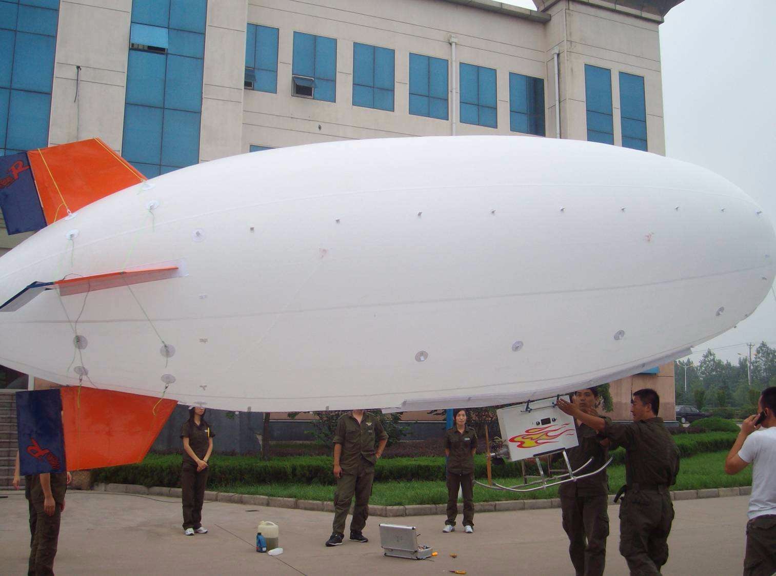 汉滨充气大型飞艇
